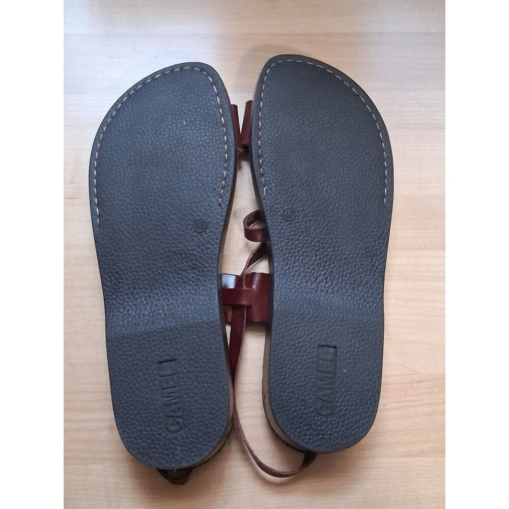 Camel Classic Style Original Leather Biblical Jesus Sandals Jerusalem 46 US 13
